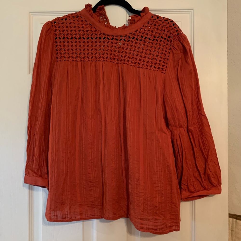 Burnt Orange Gap Shirt - XL - Like new worn once.